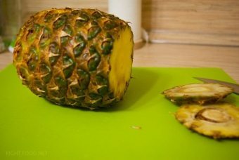Hogyan tisztítható ananász legnépszerűbb módszer a tisztítás, vágás és etetés