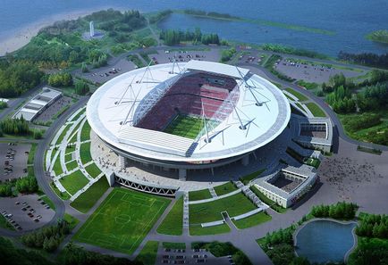 Hogyan lehet eljutni „Zenit-Arena” stadionban