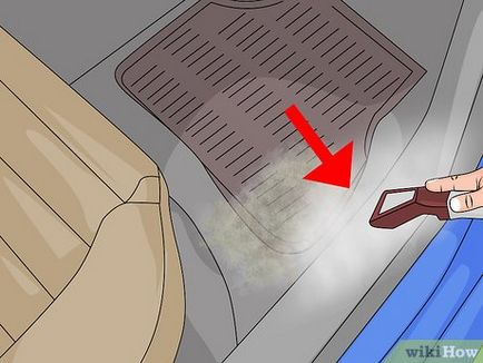 Hogyan tisztítható az utastérbe hányás