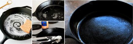 Hogyan tisztítsa meg a serpenyőt a skála, a zsír és a rozsda - 7 alapok (fotó)