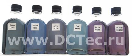 Hogyan lehet megkülönböztetni a pigment tinta vagy a vízben oldódó