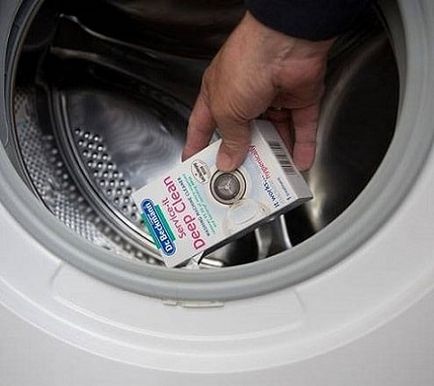 Hogyan tisztítsa meg a mosógép a leghatékonyabb tisztítószerek