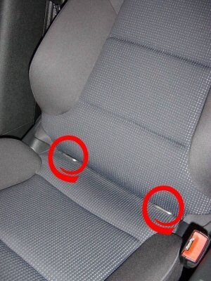Hogyan kell telepíteni az ülést az autó szemével anyák