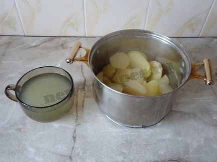 Hogyan kell főzni egy finom burgonyapürével recept fotók