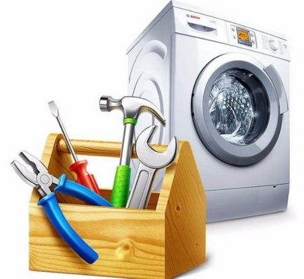 Hogyan szétszedni az automata mosógép Bosch, Zanussi, édességet, Ardo, Electrolux