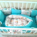 Hogyan készítsünk saját ágyneműt gyermekágy egy újszülött
