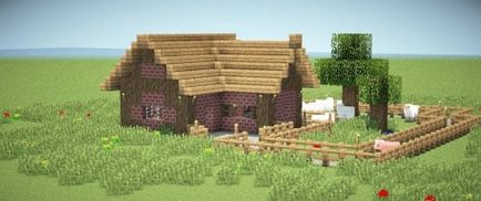 Hogyan készítsünk egy Minecraft ház egy gyönyörű és megbízható