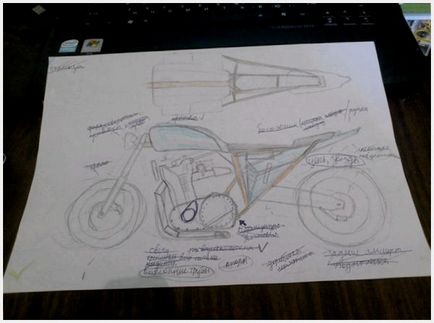 Hogyan lehet a papír motorkerékpár - motorkerékpár pro - mindent a modern robogók, mopedek, motorkerékpárok