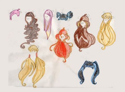 Hogyan készítsünk bábokat papírból Winx (Winx) Hogyan készítsünk bábokat papírból Winx
