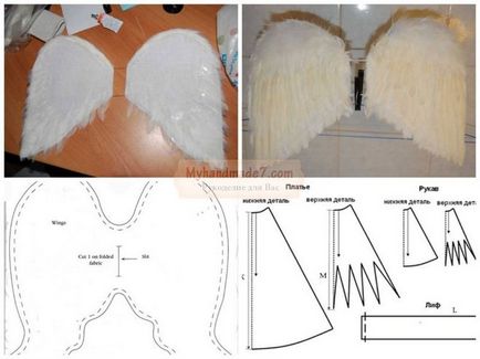 Hogyan készítsünk egy karácsonyi angyal jelmez saját kezűleg