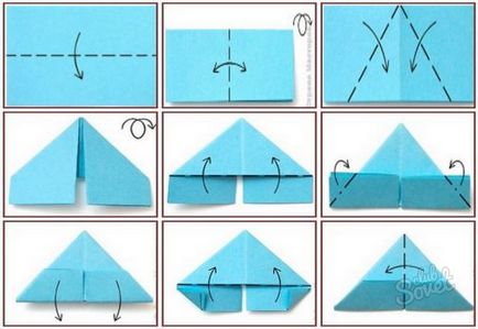 Hogyan, hogy egy háromszög a papír