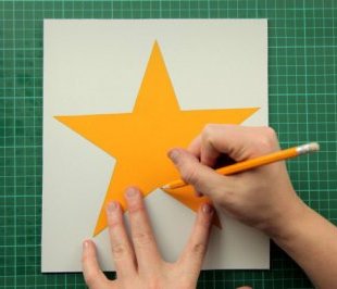 Hogyan készítsünk egy csillag saját kezűleg
