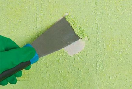 Hogyan lehet eltávolítani a festéket a falról