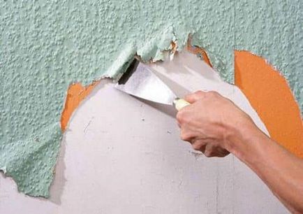 Hogyan lehet eltávolítani a festéket a falak a konyhában, hogy tiszta a keze, video oktatás