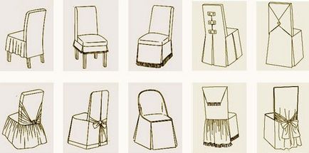 Hogyan kell varrni egy táskát egy székre vagy széklet