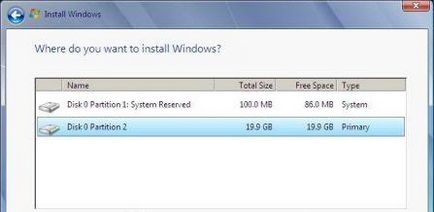 Hogyan lehet eltávolítani - fenntartott rendszer - (lemez) a Windows 7