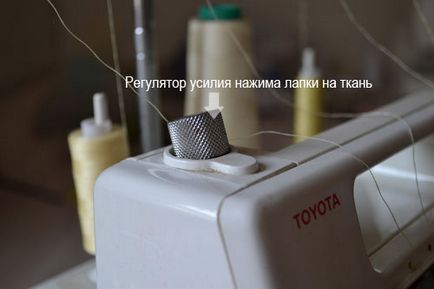 Hogyan kell kitölteni a serger, tankolás és trehnitochnogo chetyrehnitochnogo overlock