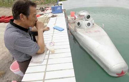 Kínai gyártmányú mini tengeralattjárók
