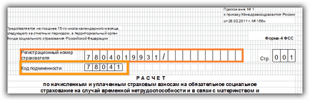 FSS Code alárendelés regisztrációs szám vagy adóazonosító 2017