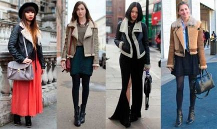 Női bőr kabát (109 fotó) divatos és elegáns nők