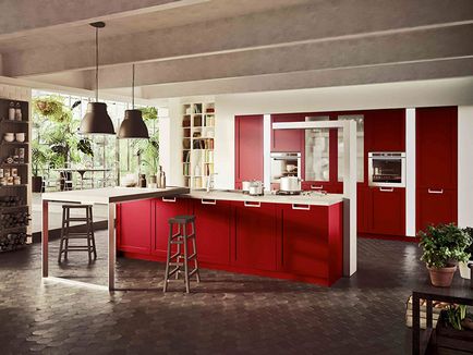 Red konyha 50 fotó gyönyörű konyha kialakítása, piros