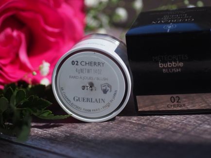 Cream Blush Guerlain meteoritok buborék pirulás 02 cseresznye - Elena Chemezov