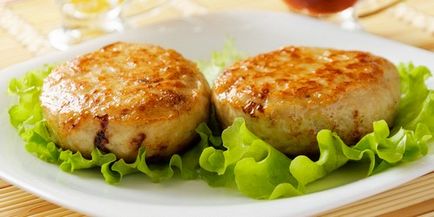 Csirke szelet - 15 recept fotókkal ízletes hamburger hús csirke
