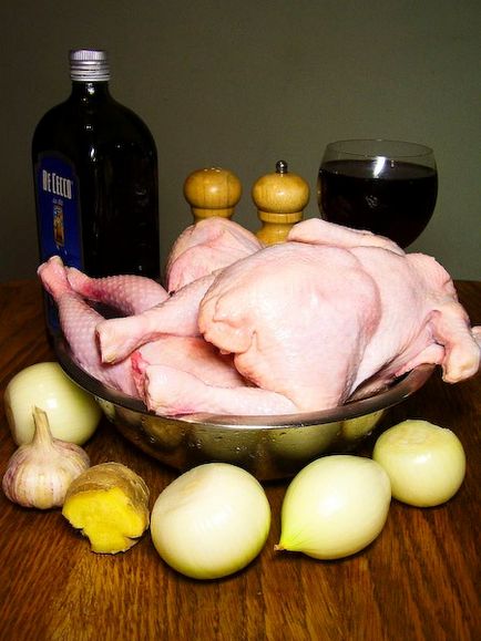 Csirke gránátalma leve recept, a férfiak főzés helyszínen - a legjobb receptek fotókkal