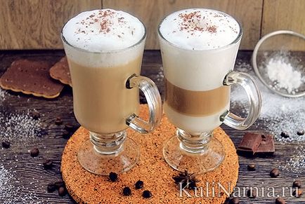 Latte kávé recept