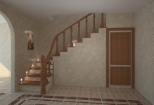 Lépcsők a második emeleten a kezét, hogyan kell csinálni video utasítást fotókkal, 2 építeni,