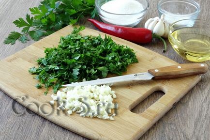 Csemege paradicsom gyorsétterem fokhagymás - lépésről lépésre recept fotókkal snack