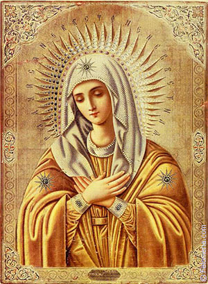 Ima Áldott Szűz Mária segítségét valamennyi kérdésben