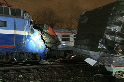 A nyugati Moszkva vonat ütközött egy vonat baleset Magyarországon