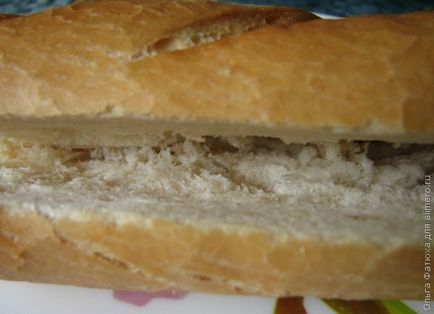 Szokatlanul ízletes kenyér töltött cipó, Expres - torta (lábas) a kenyér - egyszerű receptek