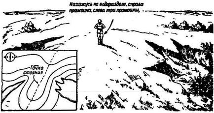 Lesiklás a topográfiai térkép (Map) Lesiklás a topográfiai térkép