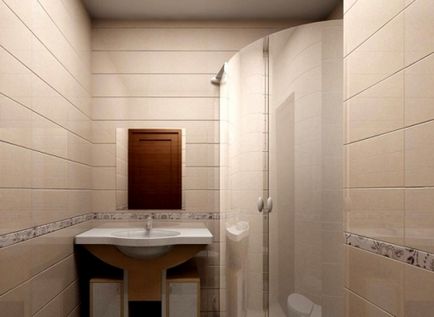 Díszítő fürdőszoba műanyag panelek saját kezűleg, épület portál