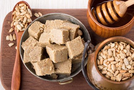 Recept halva otthon, a hivatalos honlapján receptek Julia Vysotsky