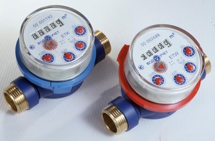 Vízmérők és hogyan kell kiválasztani a megfelelő készlet
