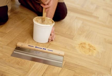 Vakolt Wood Floor - válogatás a késztermék összetételének és gyártási módszerek