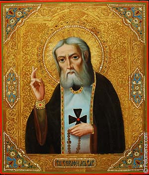 Erőteljes ima St. szeráfjai Sarov csodatévő (szövegei imák)