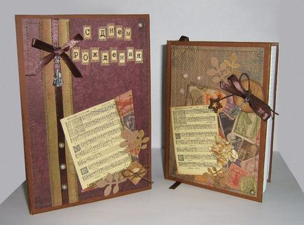 Scrapbooking notebook szabályt, és lépésről mesterkurzus