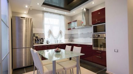 Modern és praktikus tervezési ötletek a falak a konyhában (45 fotó)