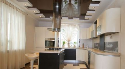 Modern és praktikus tervezési ötletek a falak a konyhában (45 fotó)