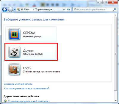 Hozzon létre egy új felhasználót a Windows 7