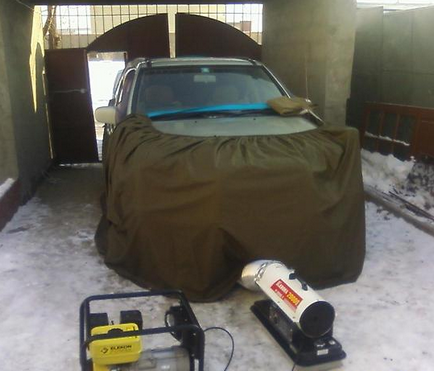 Módszerek, hogy meleg a fagyasztott autó kipufogócső, kipufogódob és jégképződés megakadályozása