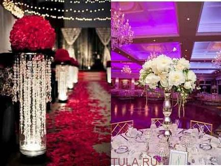 Esküvői dekoráció ötletek 2017-2018 díszterem esküvői dekoráció trendek