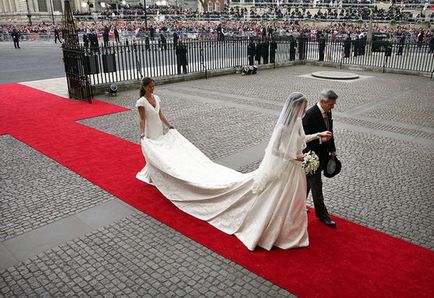 Esküvői ruha Keyt Middlton - aki a tervező 37 fotó