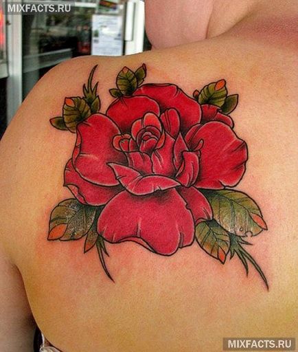 Rose tetoválás jelentését és fotók