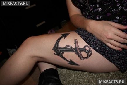 Anchor tetoválás jelentését és fotók