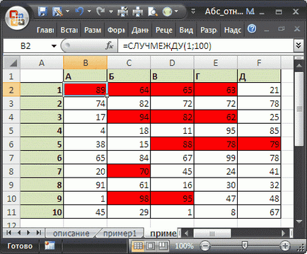 Típusú kapcsolatok MS Excel relatív sejt (a1), abszolút ($ a $ 1) és vegyes (a $ 1) címzés -